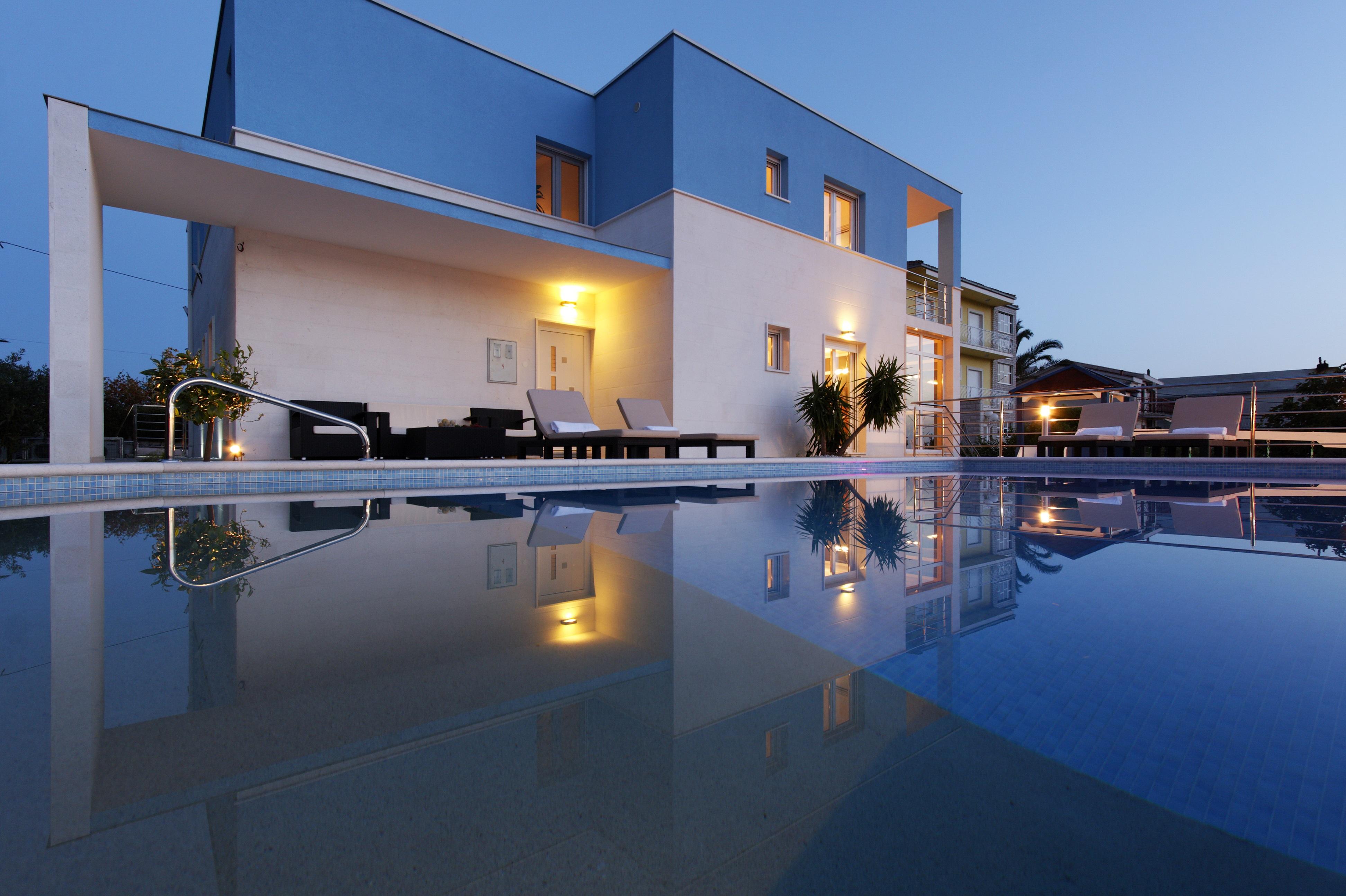 Villa Mermaid Your Croatian Haven With Luxury Pool And Scenic Views 珀德垂那 外观 照片