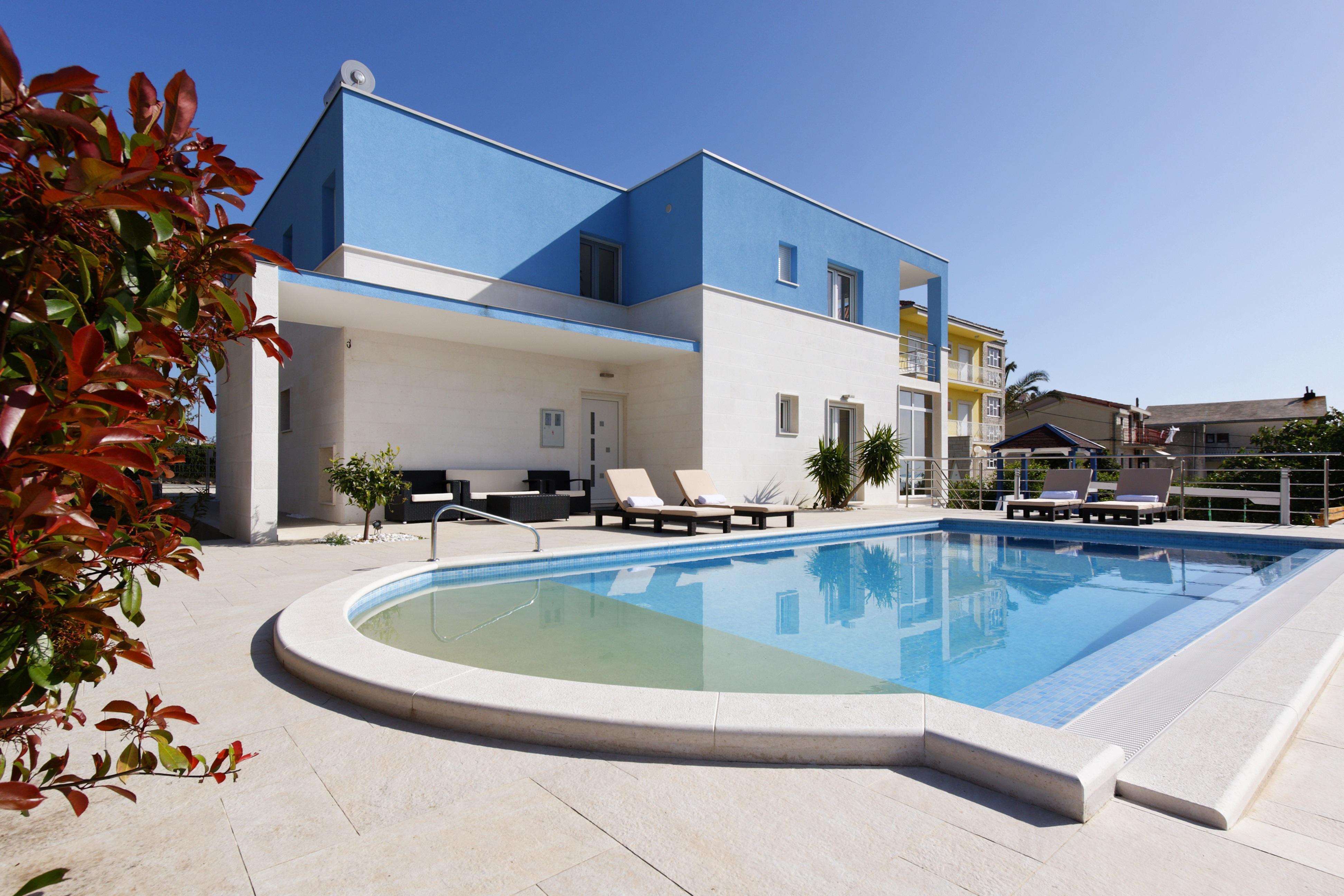 Villa Mermaid Your Croatian Haven With Luxury Pool And Scenic Views 珀德垂那 外观 照片